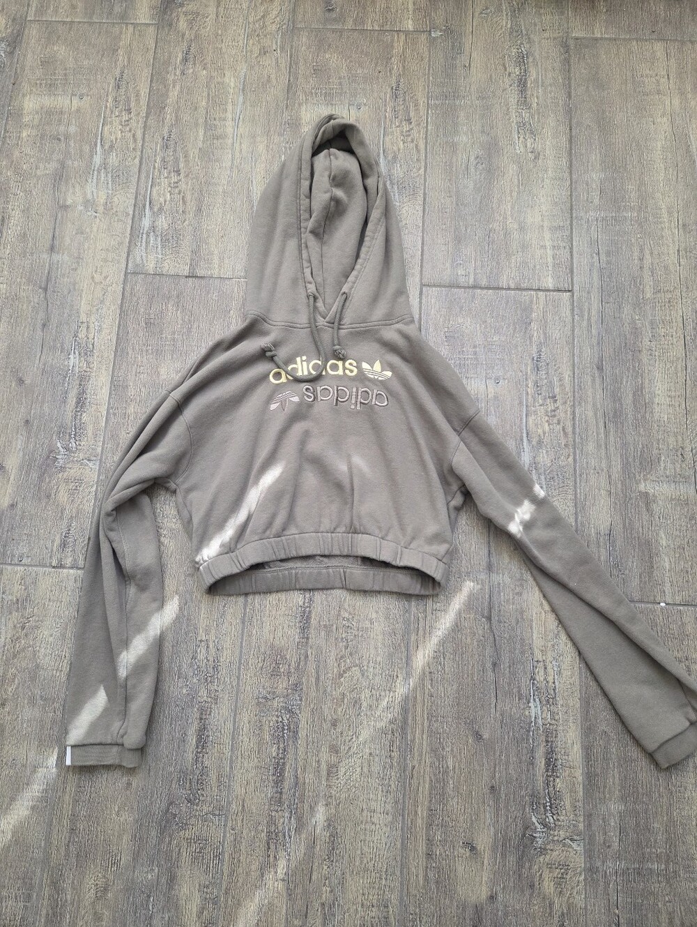 Adidas Cropped Hoodie